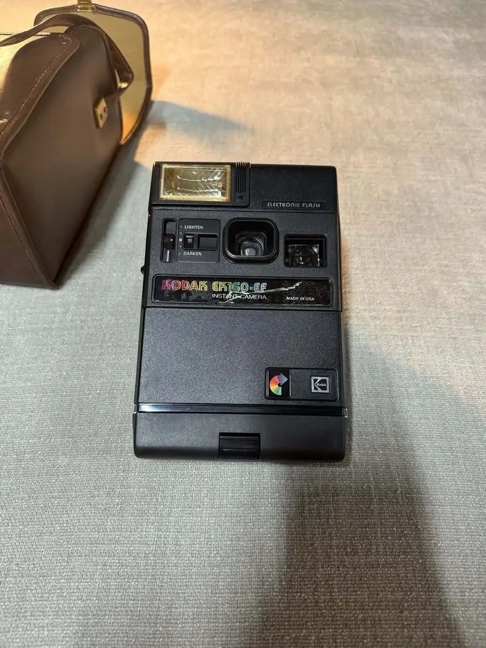 Kodak EK160-EF Instant Camera with Case Manual and Straps